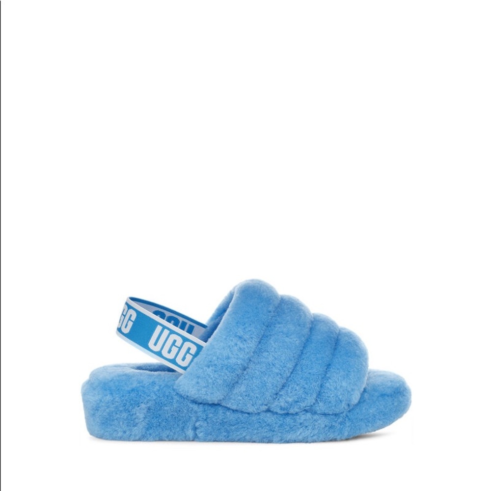 Brand New UGG Fluff Yeah Slide - Blue